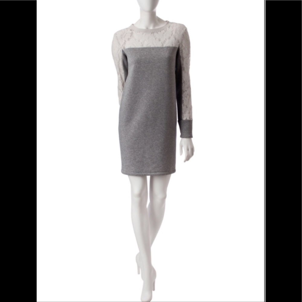 ⚜️ Nic Nation Lace Sweatshirt Dress⚜️